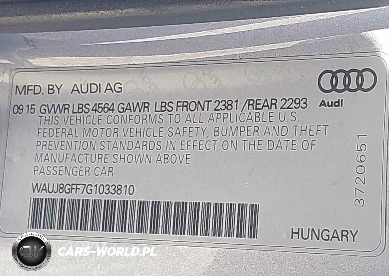 2016 Audi A3 2.0T Premium VIN:WAUJ8GFF7G1033810 - 9