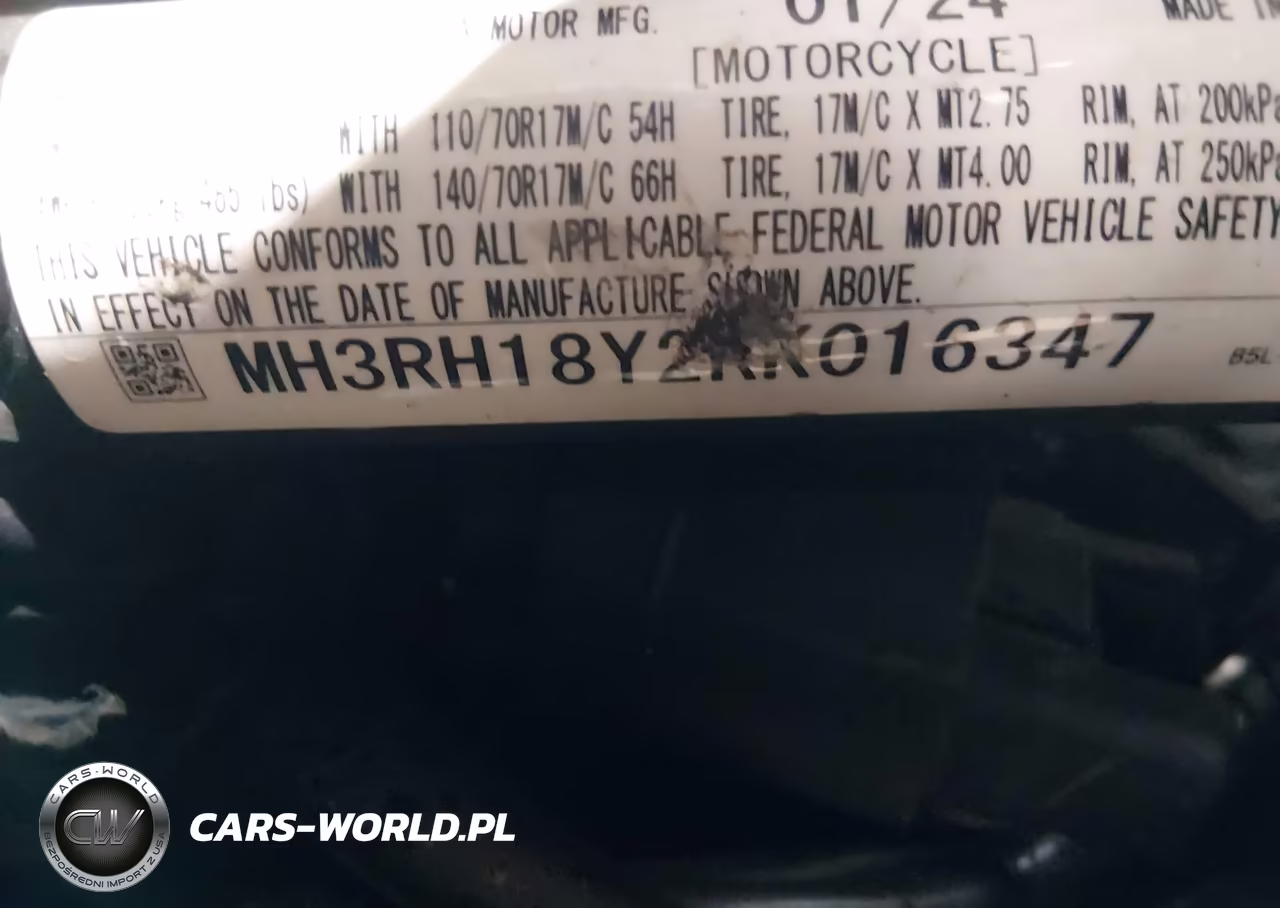 2024 Yamaha Yzfr3 A VIN:MH3RH18Y2RK016347 - 10