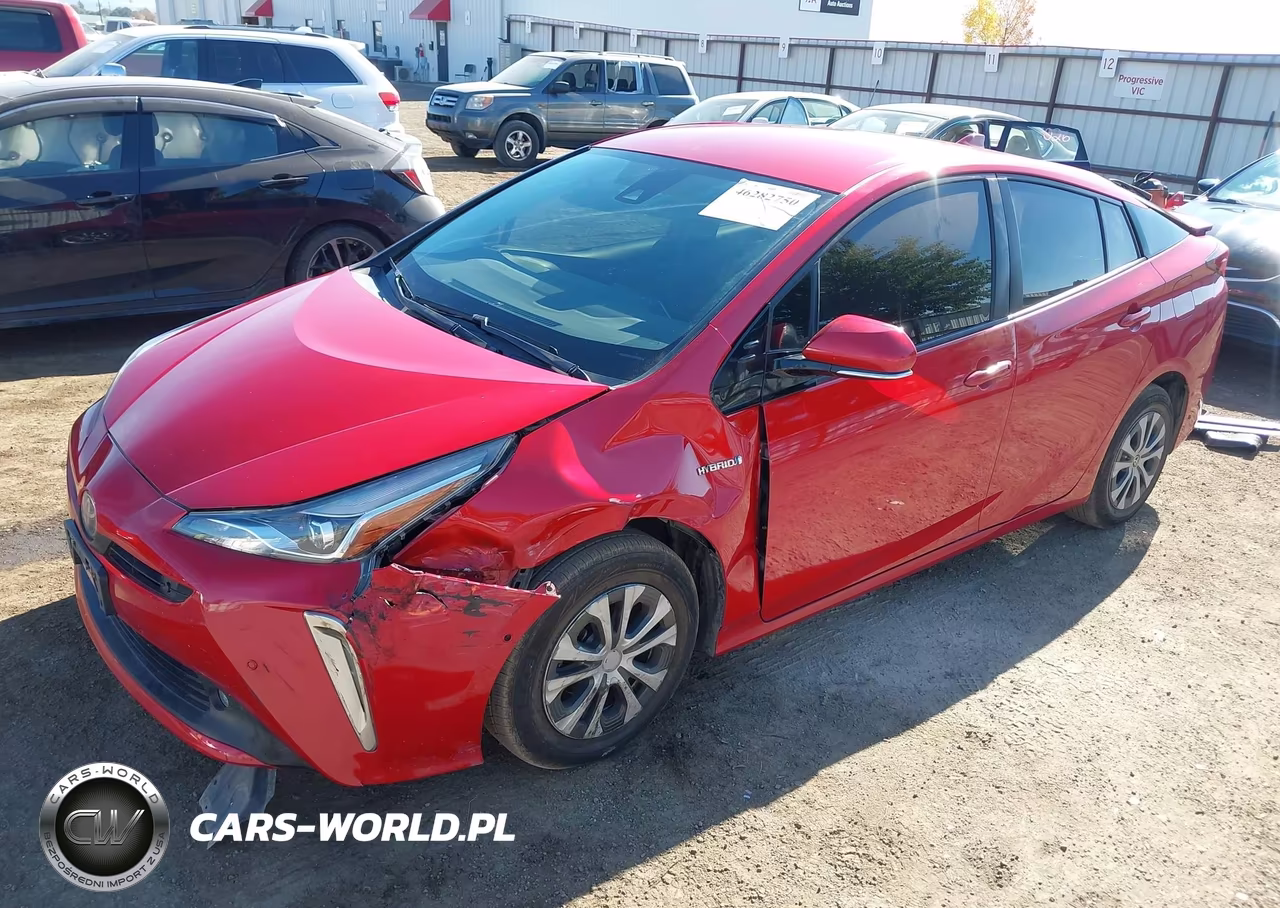 2020 Toyota Prius Le Awd-E VIN:JTDL9RFUXL3014461 - 2