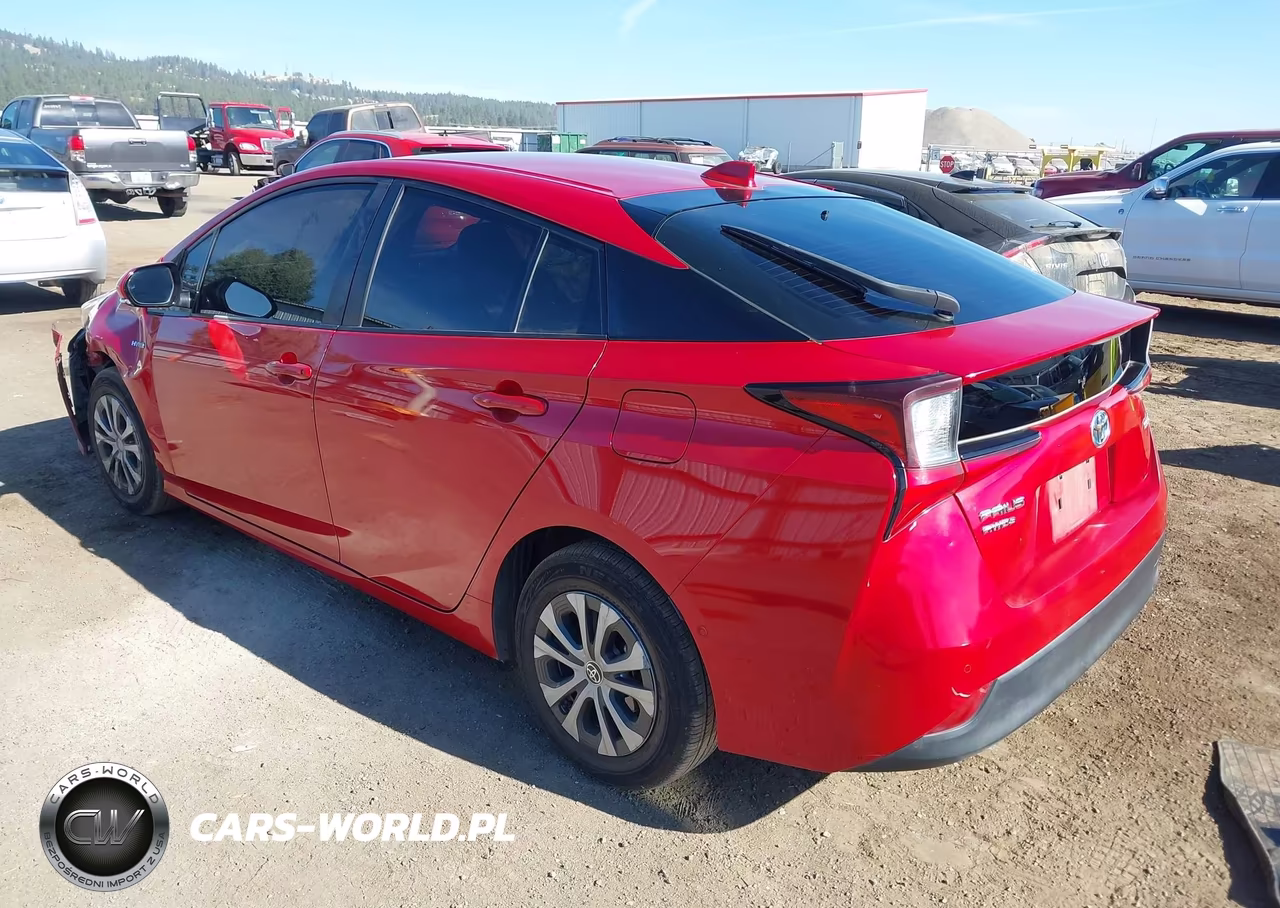 2020 Toyota Prius Le Awd-E VIN:JTDL9RFUXL3014461 - 3
