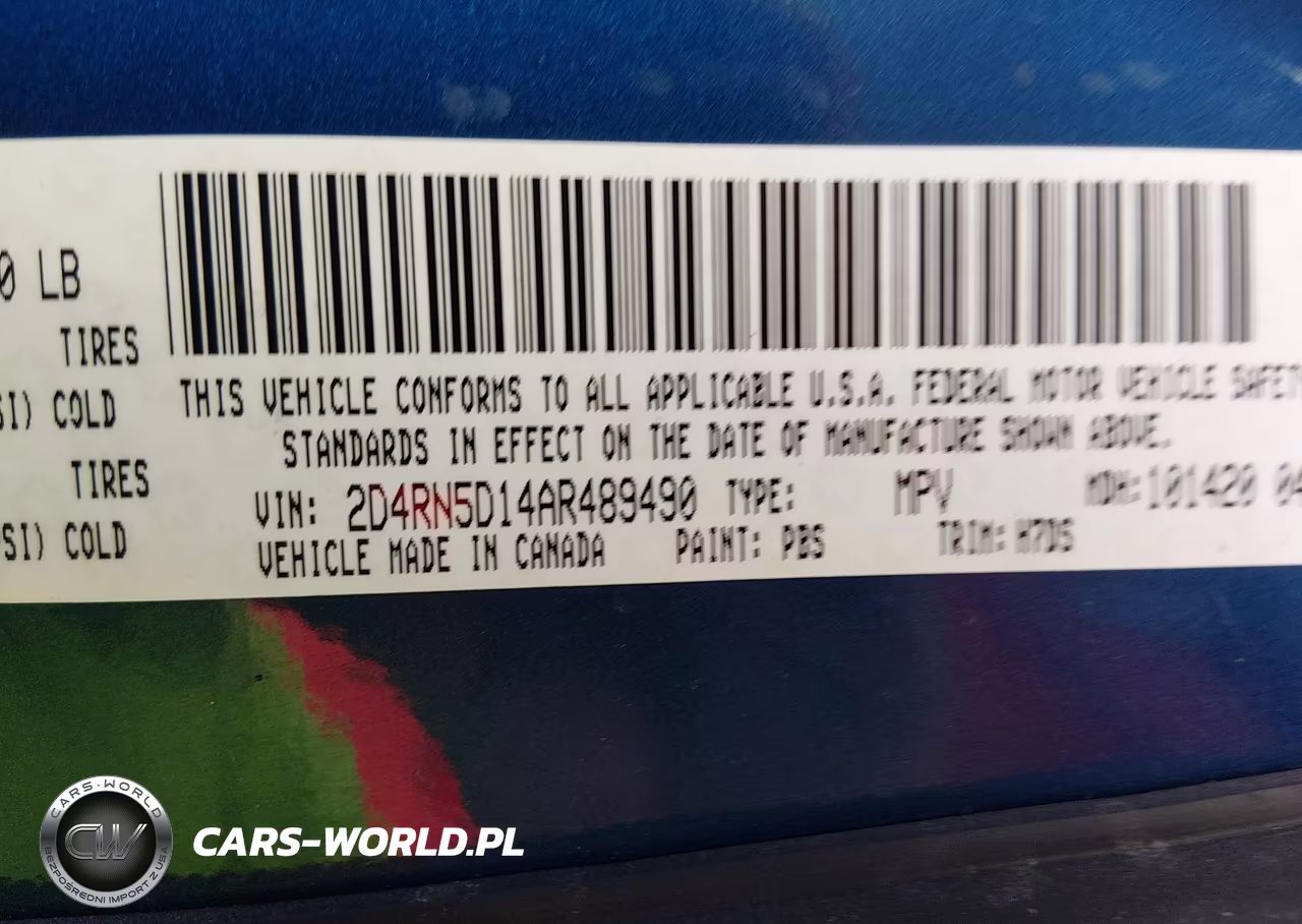 2010 Dodge Grand Caravan Sxt VIN:2D4RN5D14AR489490 - 9