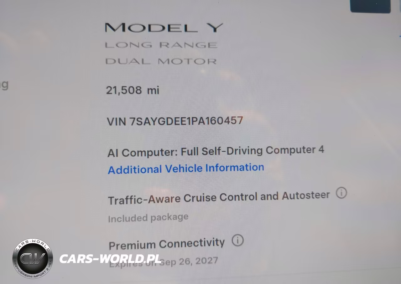 2023 Tesla Model Y Awd-Long Range Dual Motor All-Wheel Drive VIN:7SAYGDEE1PA160457 - 16
