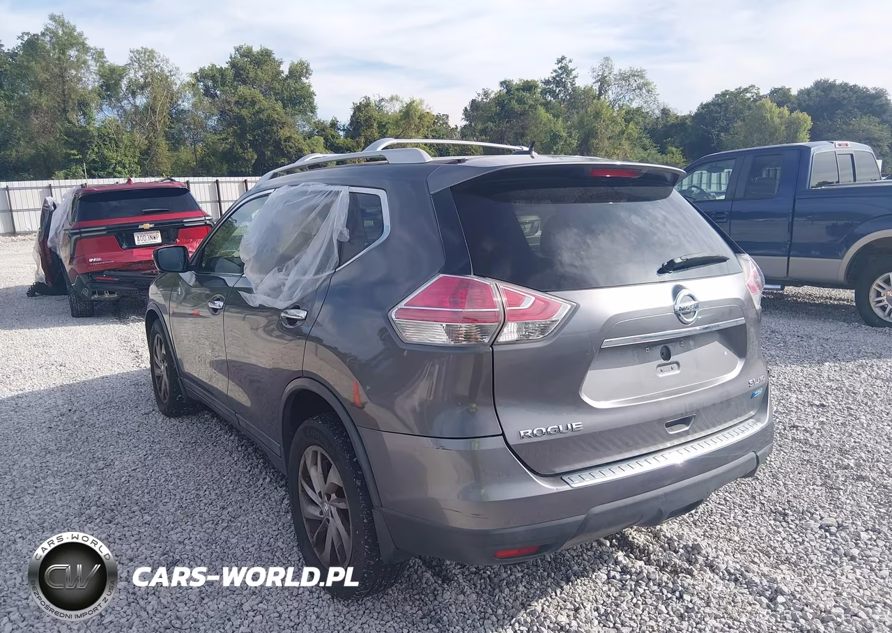 2014 Nissan Rogue Sl VIN:5N1AT2MV2EC843549 - 3