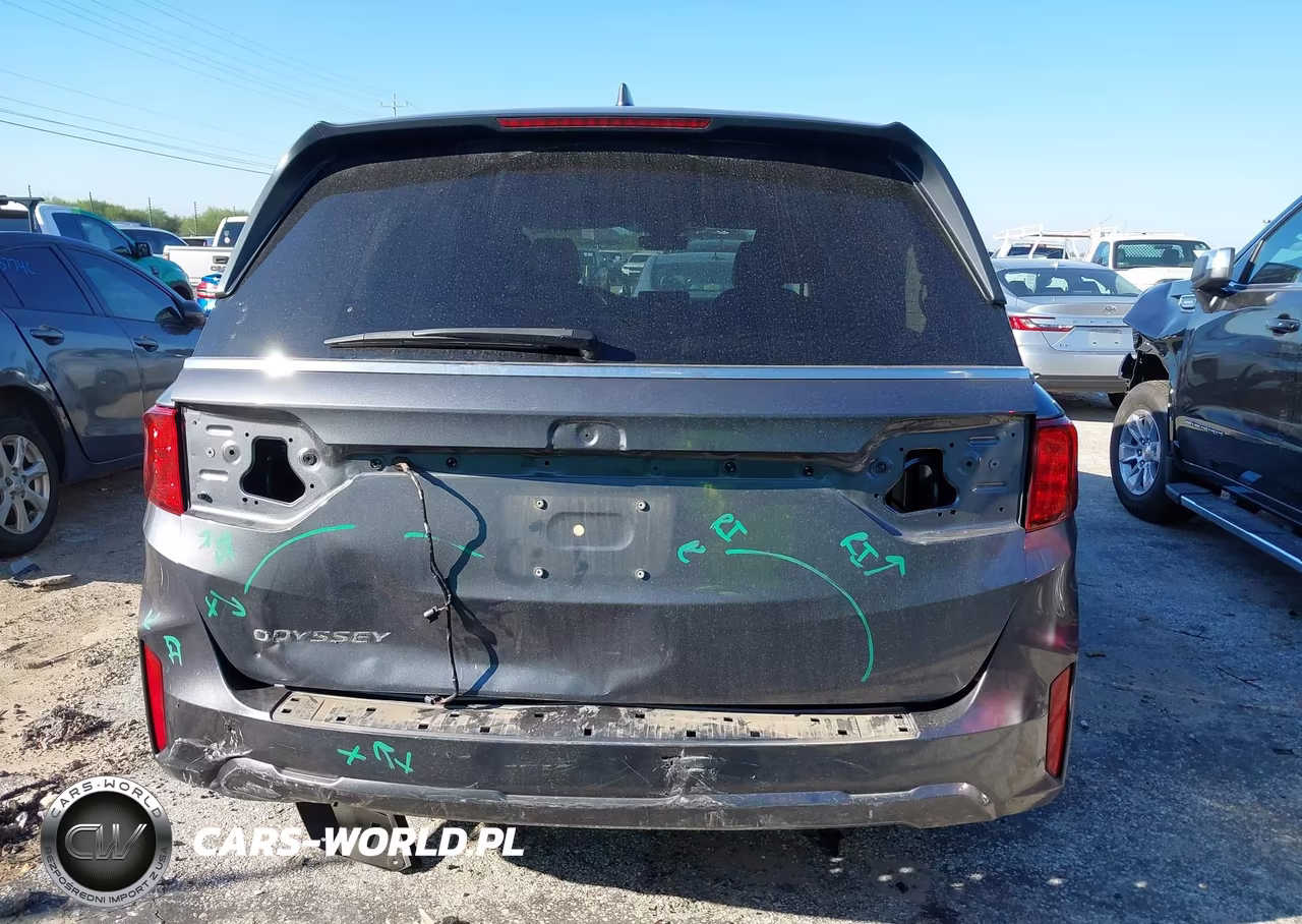 2025 Honda Odyssey Ex-L VIN:5FNRL6H66SB067216 - 17