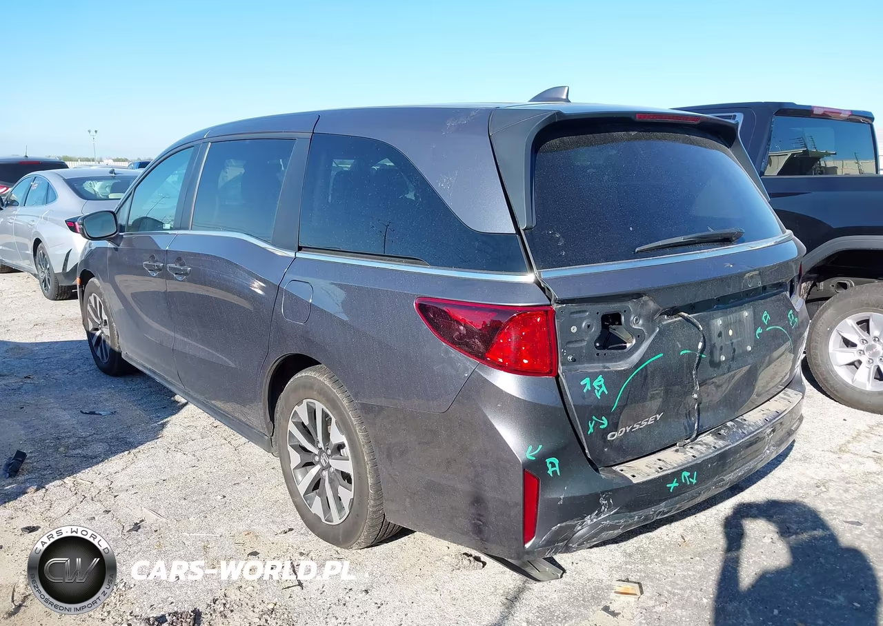 2025 Honda Odyssey Ex-L VIN:5FNRL6H66SB067216 - 3
