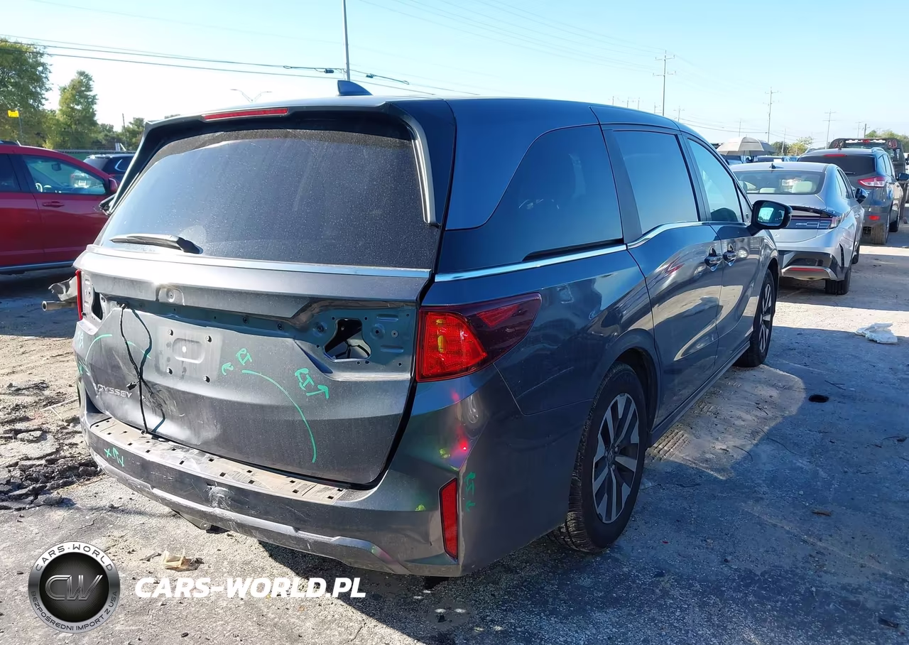 2025 Honda Odyssey Ex-L VIN:5FNRL6H66SB067216 - 4