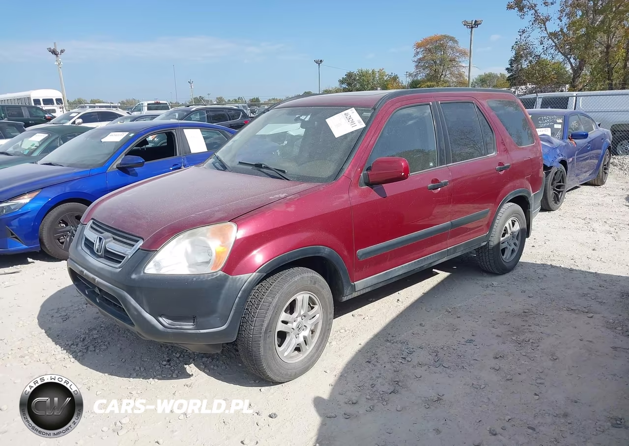 2002 Honda Cr-V Ex VIN:JHLRD78882C089206 - 2