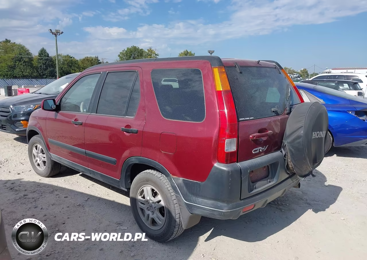 2002 Honda Cr-V Ex VIN:JHLRD78882C089206 - 3
