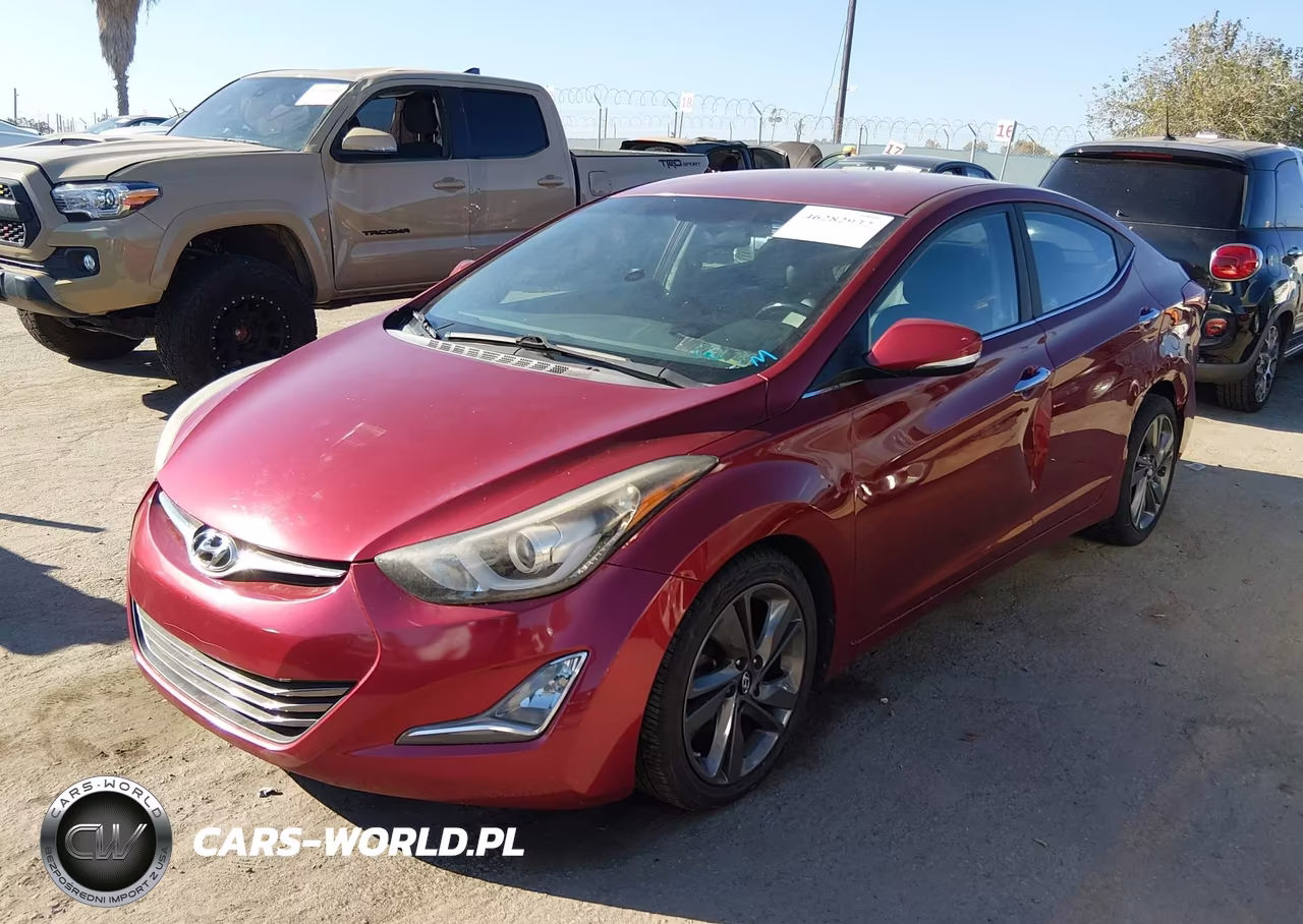 2014 Hyundai Elantra Limited VIN:5NPDH4AE4EH471543 - 2