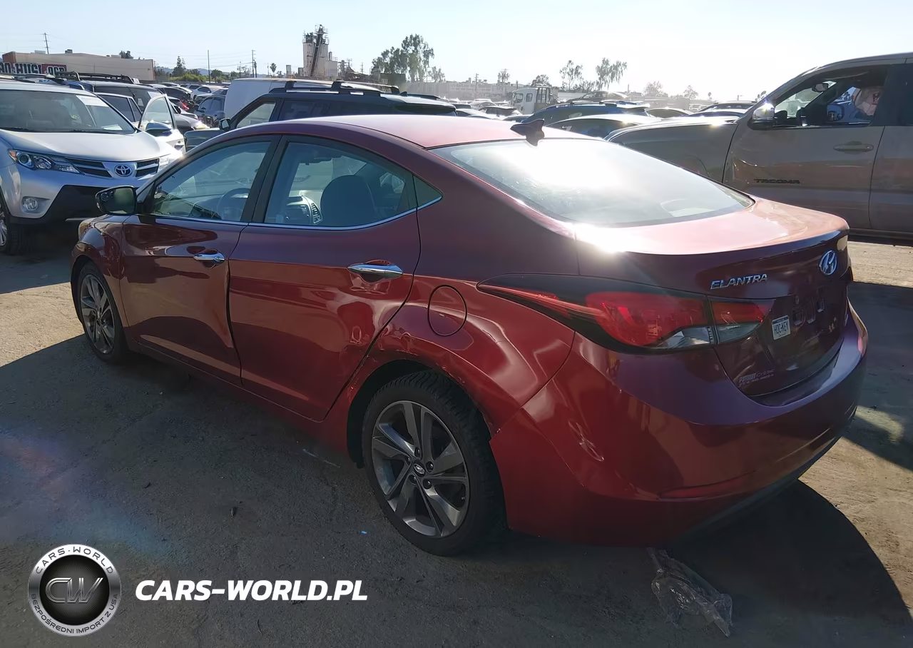 2014 Hyundai Elantra Limited VIN:5NPDH4AE4EH471543 - 3