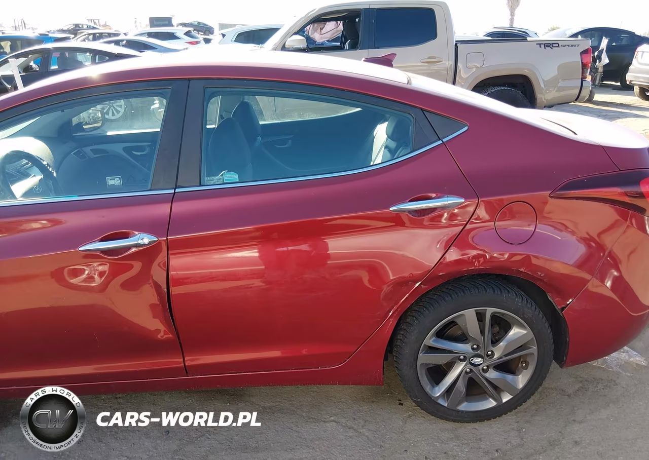 2014 Hyundai Elantra Limited VIN:5NPDH4AE4EH471543 - 6