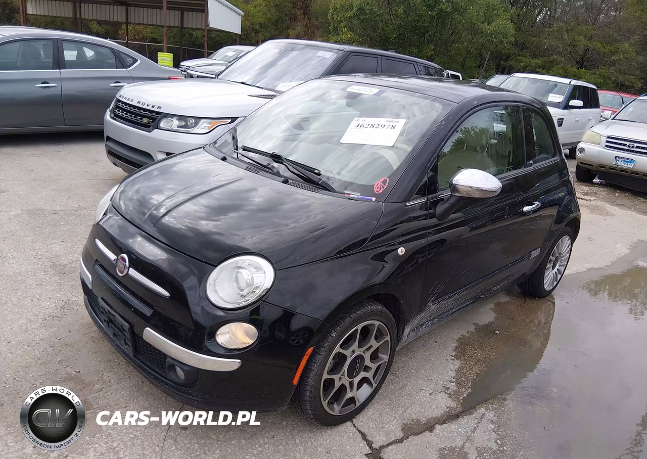 2017 Fiat 500 Lounge VIN:3C3CFFCR8HT594266 - 2