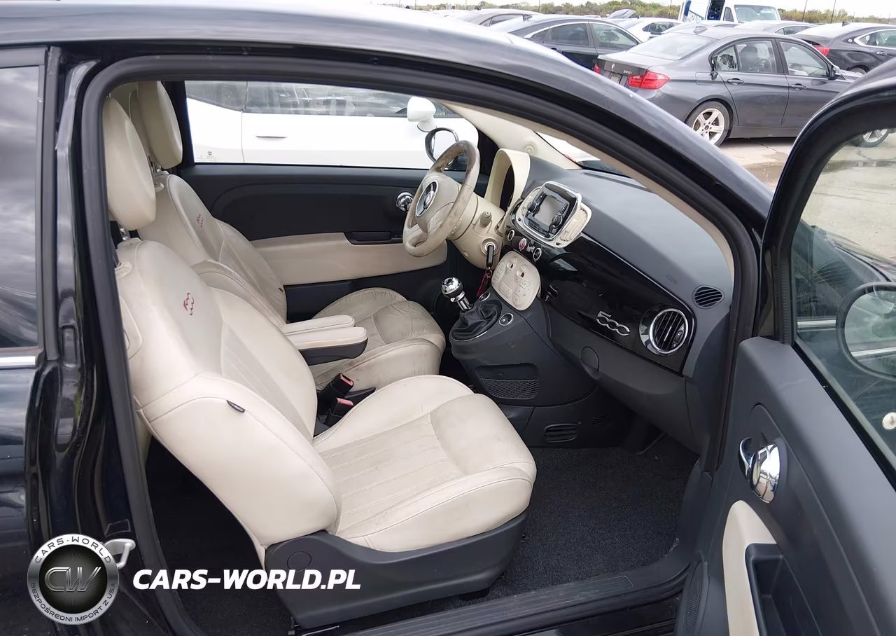 2017 Fiat 500 Lounge VIN:3C3CFFCR8HT594266 - 5