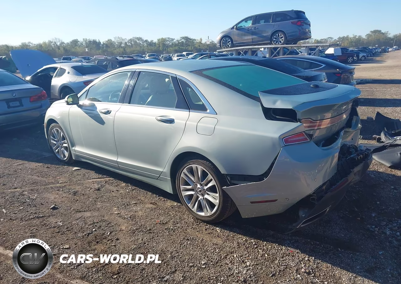 2014 Lincoln Mkz Hybrid VIN:3LN6L2LU4ER803831 - 3