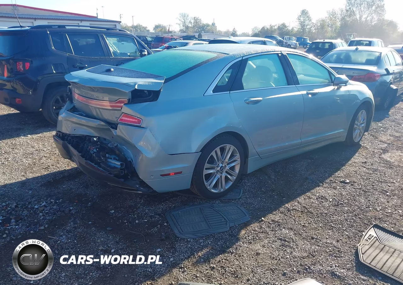 2014 Lincoln Mkz Hybrid VIN:3LN6L2LU4ER803831 - 4