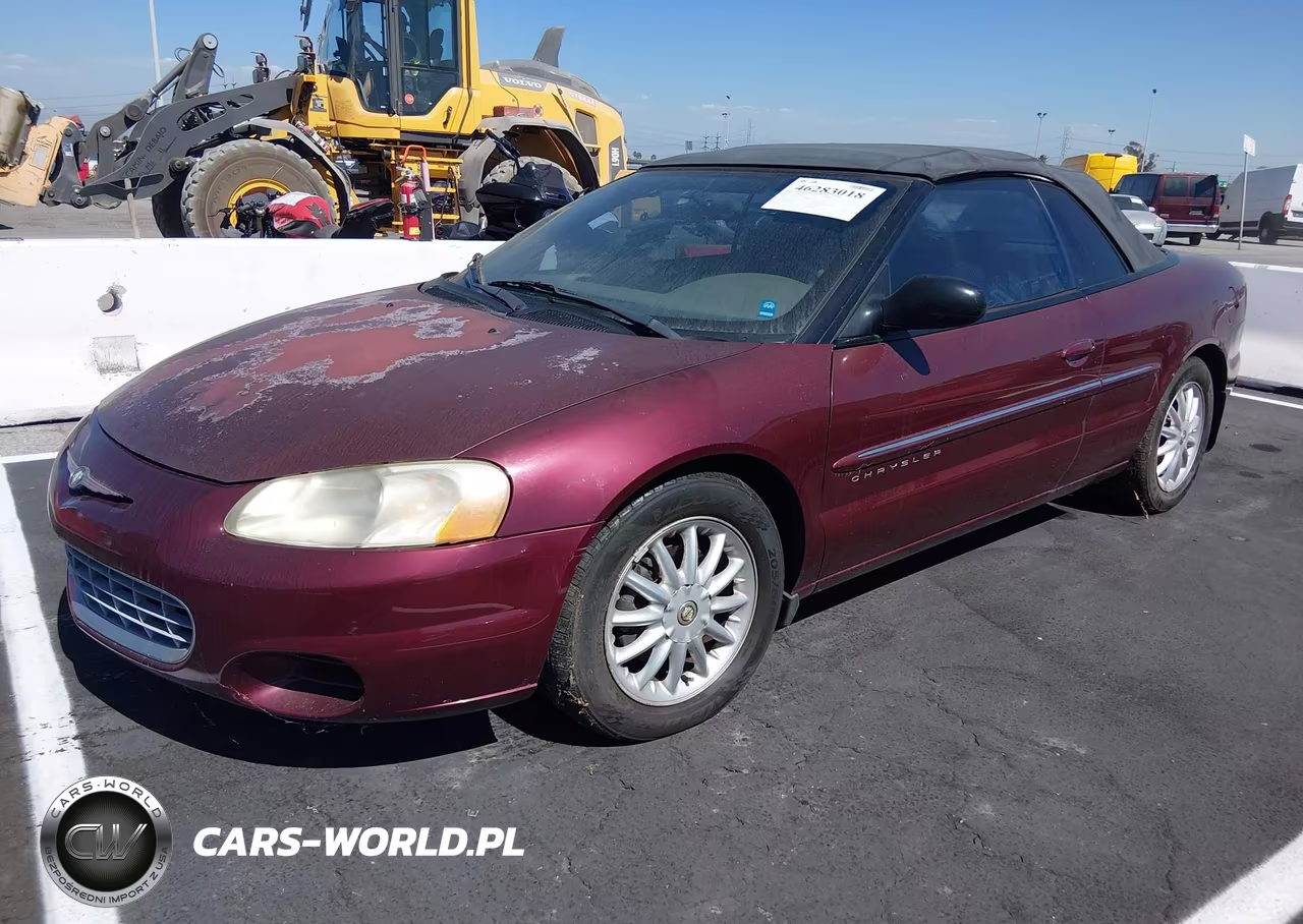 2001 Chrysler Sebring Lx VIN:1C3EL45U61N654008 - 2