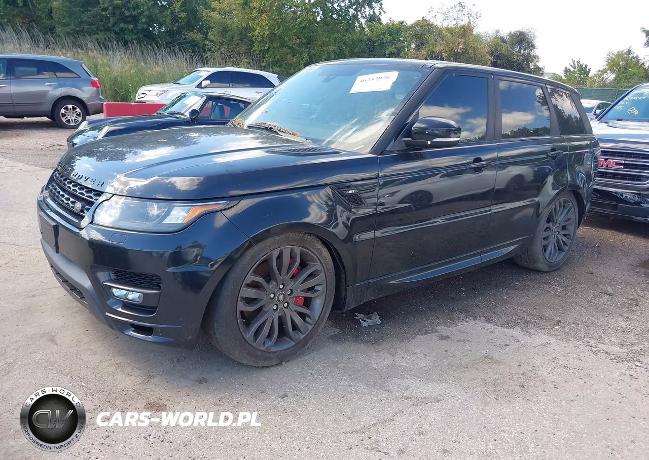 2016 Land Rover Range Rover Sport 3.0L V6 Supercharged Hse VIN:SALWS2PF7GA101642 - 2