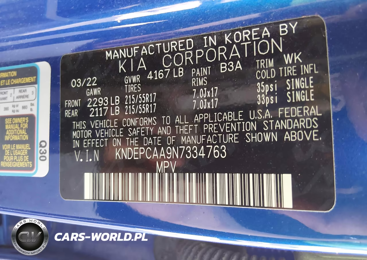 2022 Kia Seltos Lx VIN:KNDEPCAA9N7334763 - 9