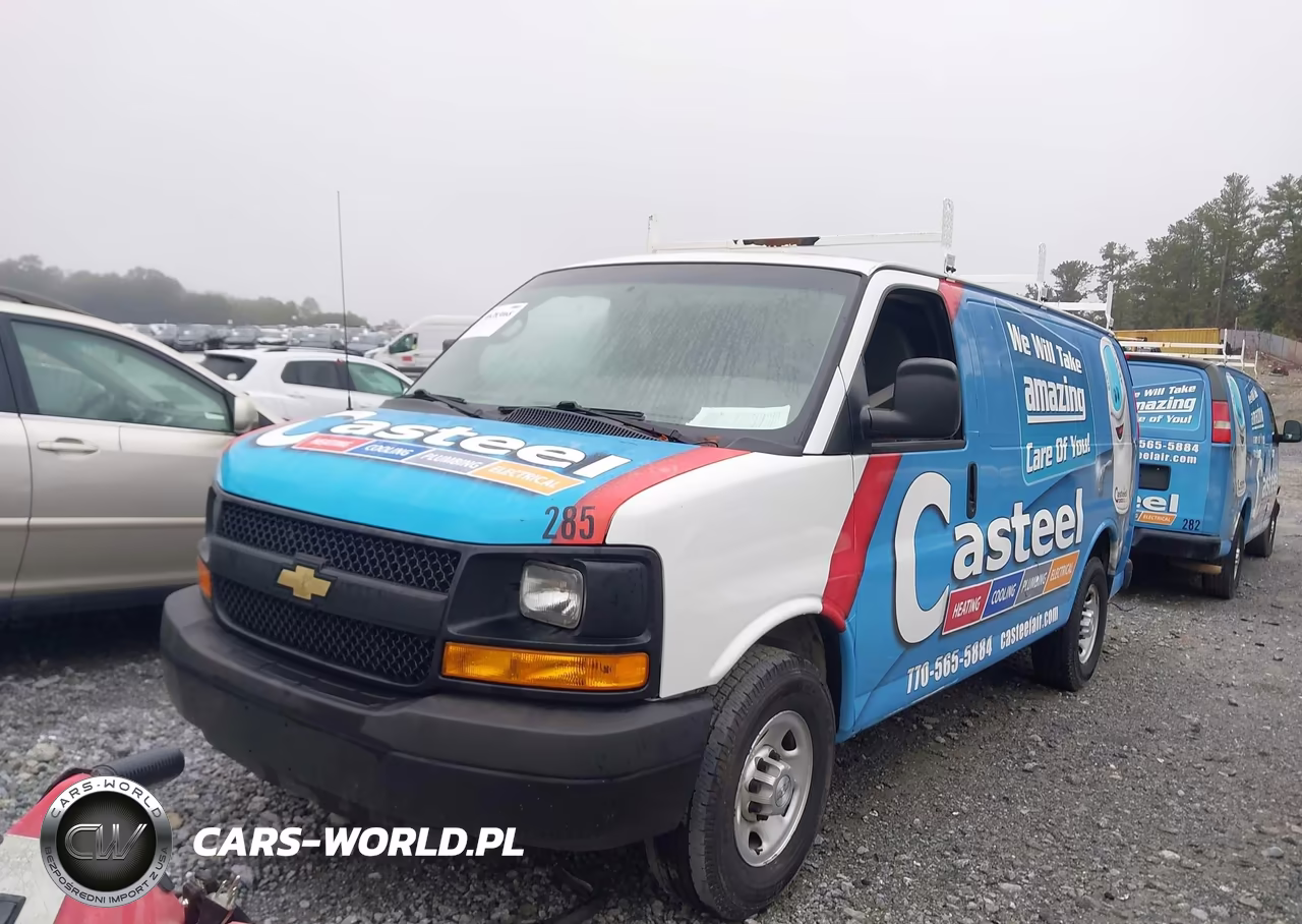 2015 Chevrolet Express 2500 Work Van VIN:1GCWGFCF4F1287676 - 2