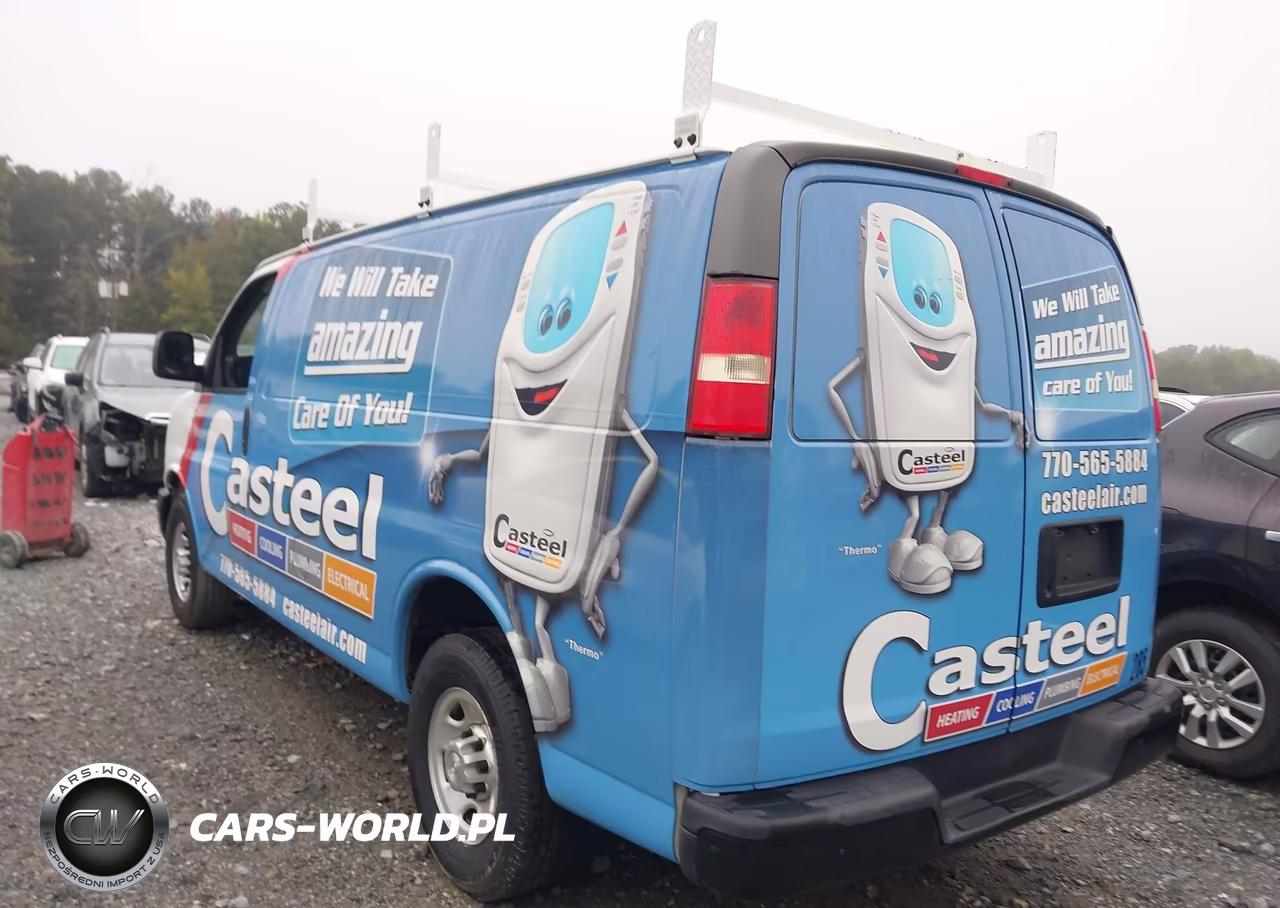 2015 Chevrolet Express 2500 Work Van VIN:1GCWGFCF4F1287676 - 3