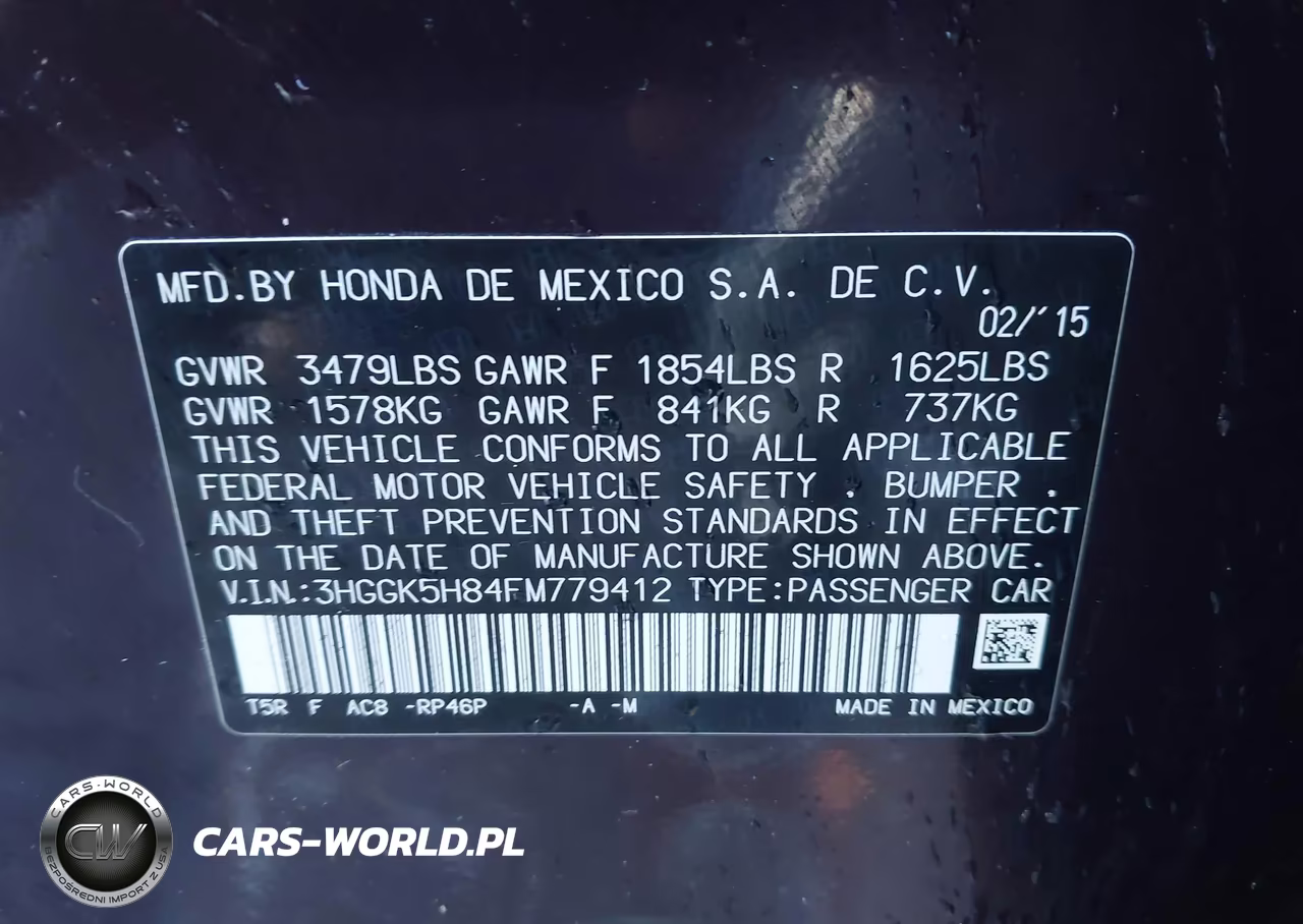 2015 Honda Fit Ex-Ex-L VIN:3HGGK5H84FM779412 - 9