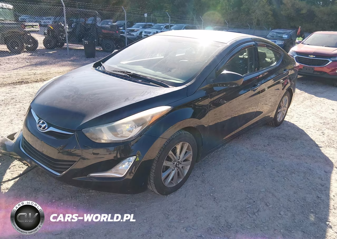 2014 Hyundai Elantra Se VIN:KMHDH4AE2EU090596 - 2