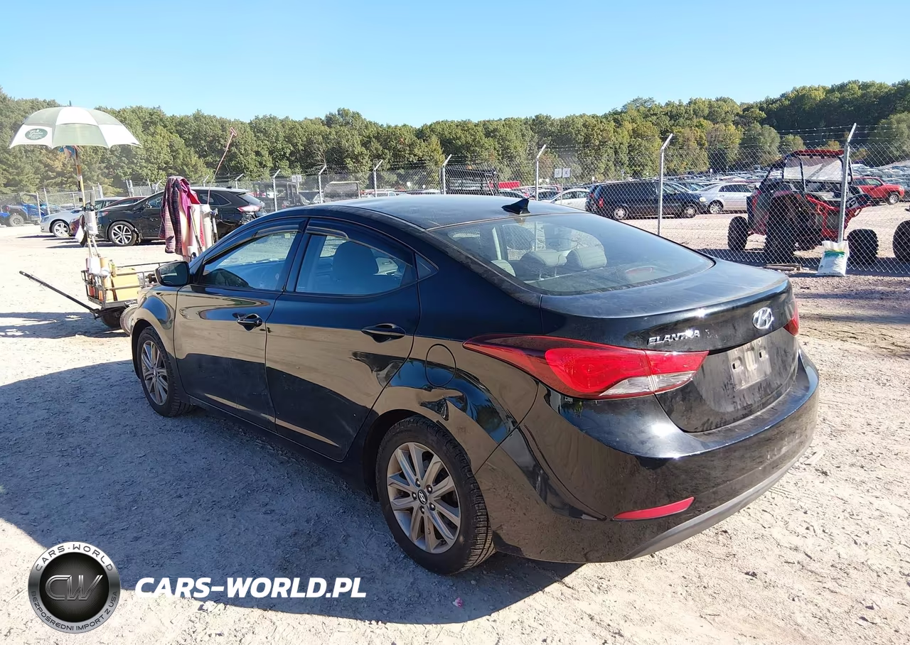 2014 Hyundai Elantra Se VIN:KMHDH4AE2EU090596 - 3