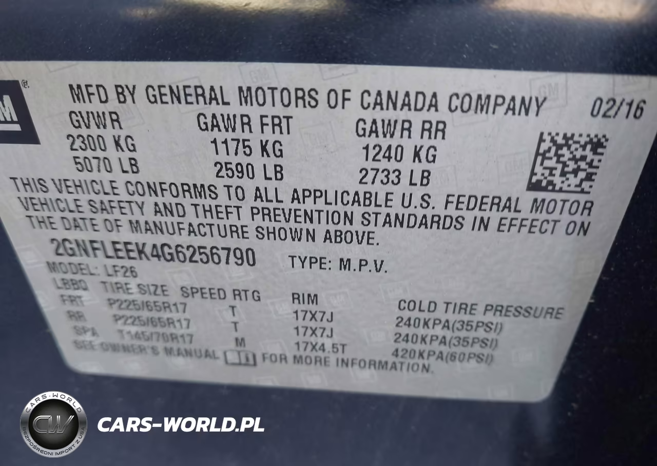 2016 Chevrolet Equinox Ls VIN:2GNFLEEK4G6256790 - 9