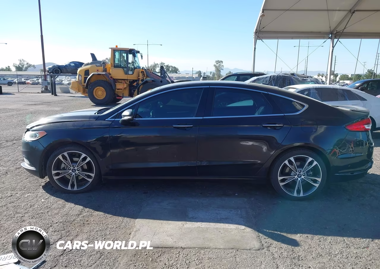 2017 Ford Fusion Titanium VIN:3FA6P0K92HR299610 - 14