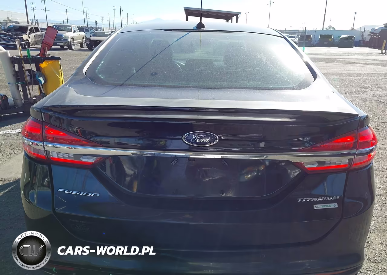 2017 Ford Fusion Titanium VIN:3FA6P0K92HR299610 - 16