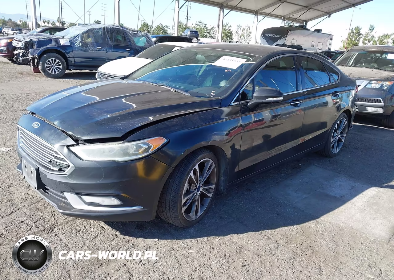 2017 Ford Fusion Titanium VIN:3FA6P0K92HR299610 - 2