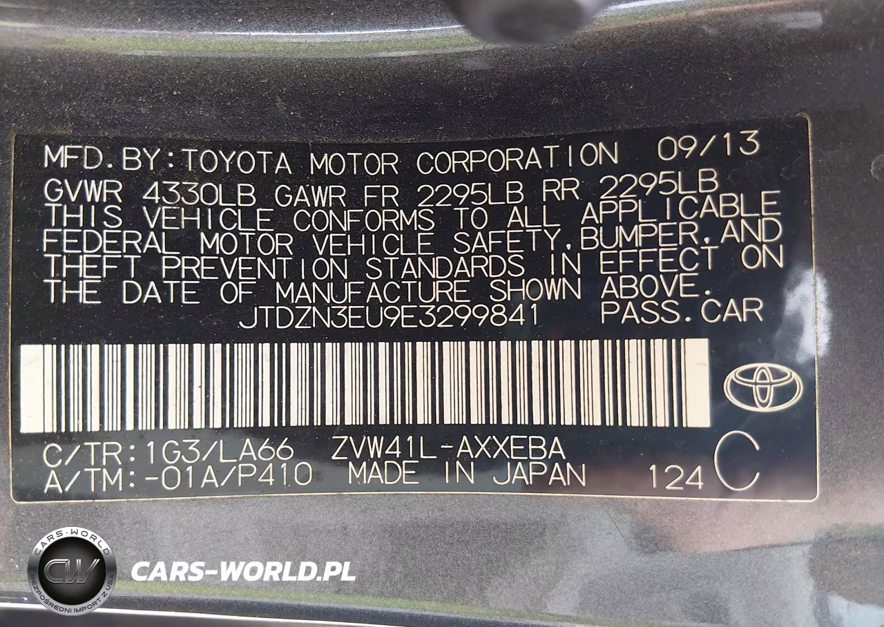 2014 Toyota Prius V Five VIN:JTDZN3EU9E3299841 - 9