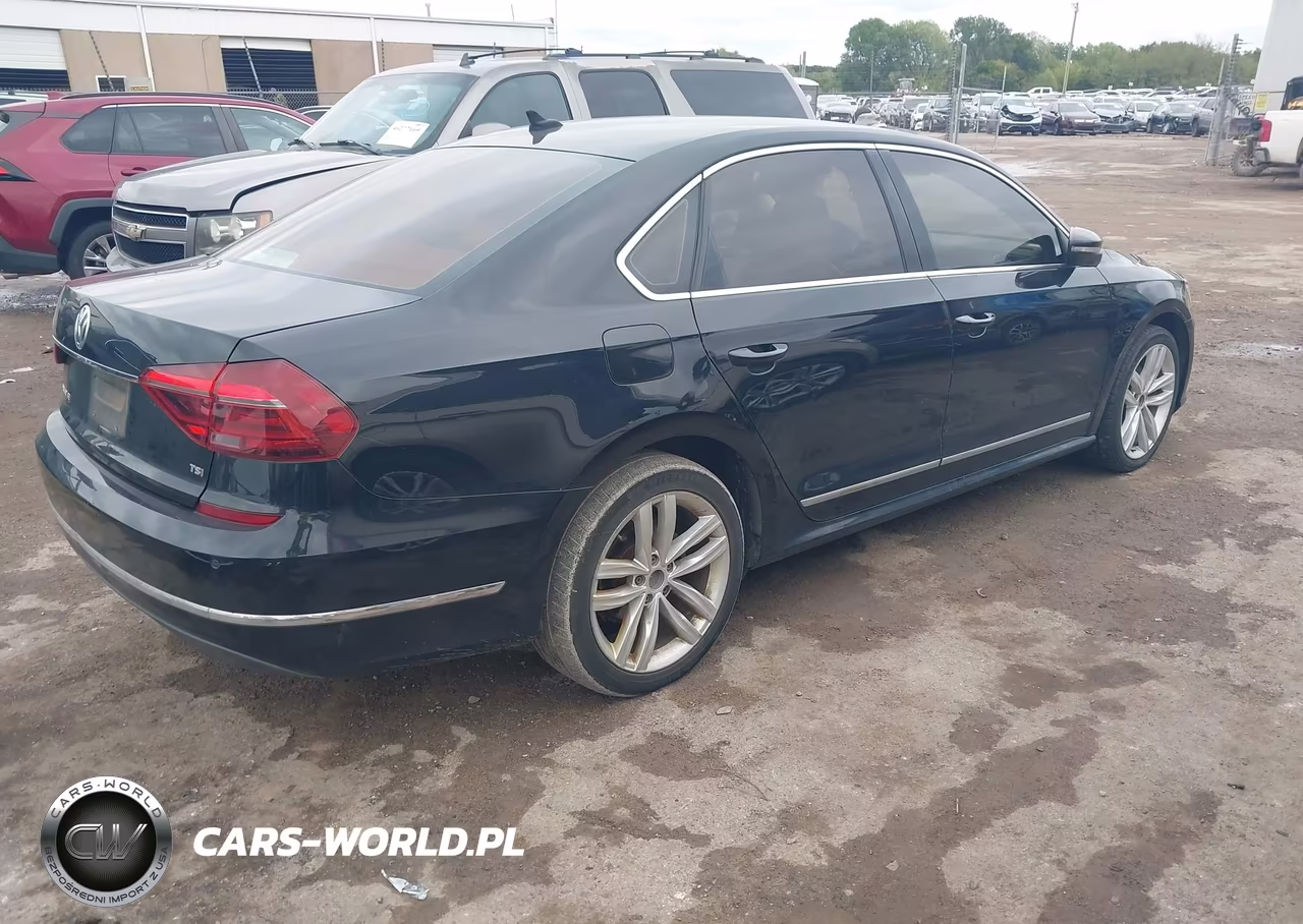 2017 Volkswagen Passat 1.8T Se VIN:1VWGT7A34HC038619 - 4