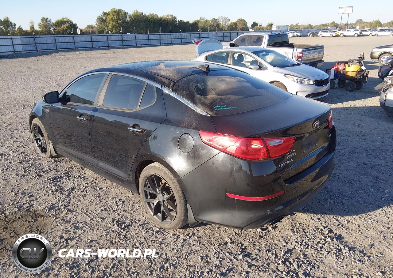 2015 Kia Optima Lx VIN:5XXGM4A72FG377040 - 3