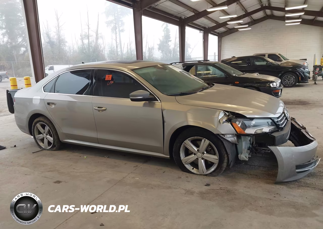 2012 Volkswagen Passat 2.5L Se VIN:1VWBP7A39CC109059 - 13