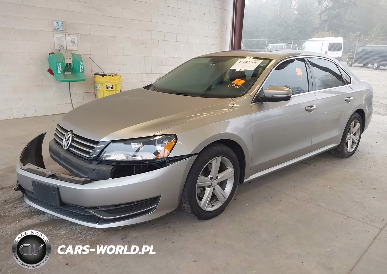 2012 Volkswagen Passat 2.5L Se VIN:1VWBP7A39CC109059 - 2