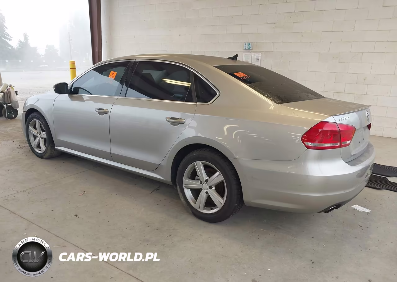 2012 Volkswagen Passat 2.5L Se VIN:1VWBP7A39CC109059 - 3
