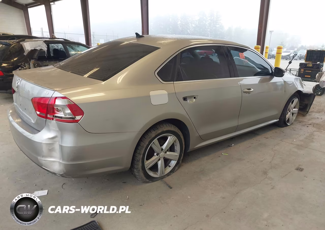 2012 Volkswagen Passat 2.5L Se VIN:1VWBP7A39CC109059 - 4