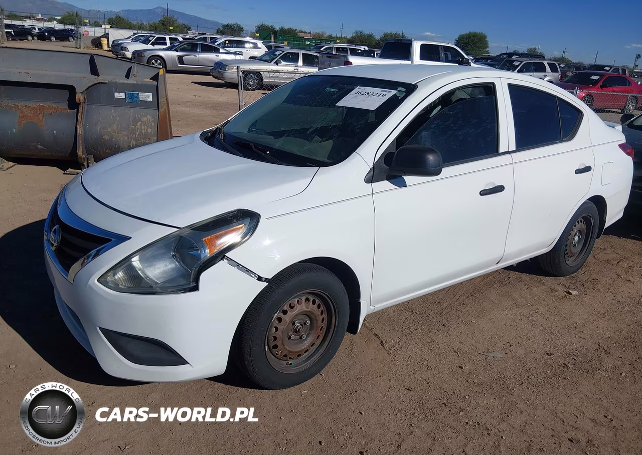2015 Nissan Versa 1.6 S+ VIN:3N1CN7APXFL839588 - 2