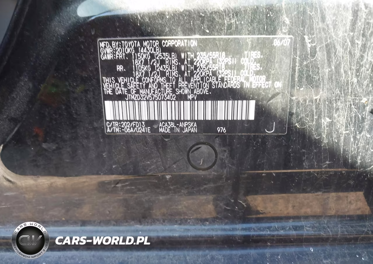 2007 Toyota Rav4 Sport VIN:JTMZD32V575073402 - 9