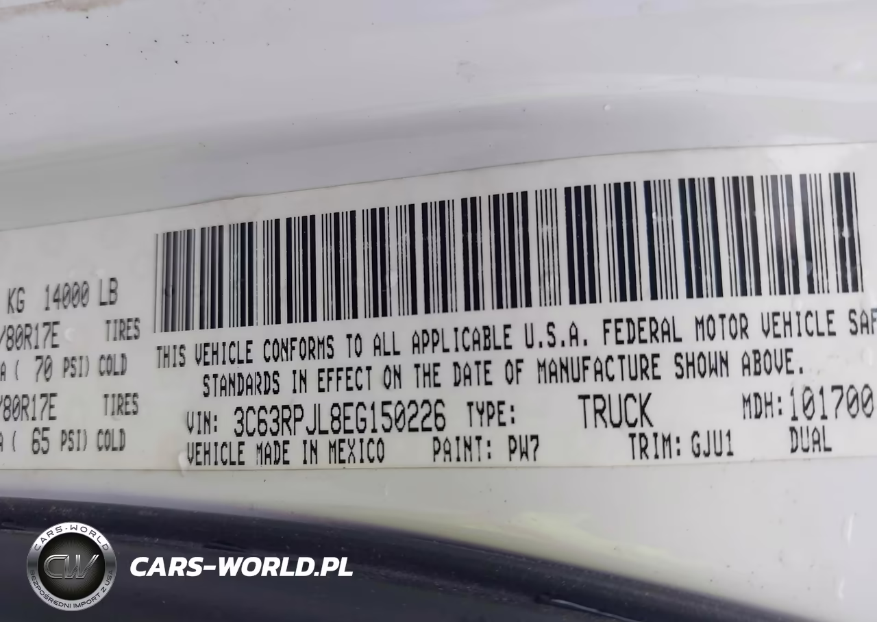2014 Ram 3500 Laramie VIN:3C63RPJL8EG150226 - 8