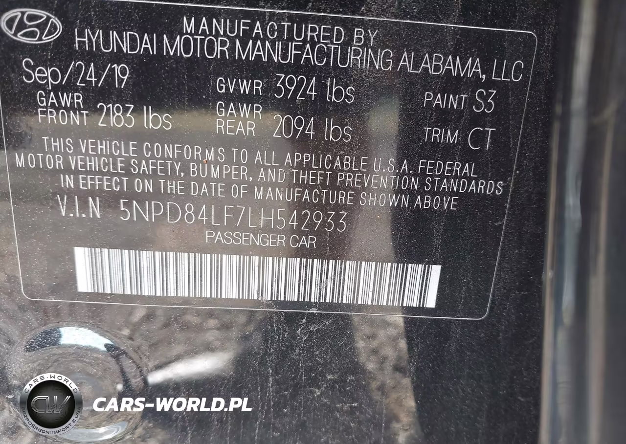 2020 Hyundai Elantra Value Edition VIN:5NPD84LF7LH542933 - 9