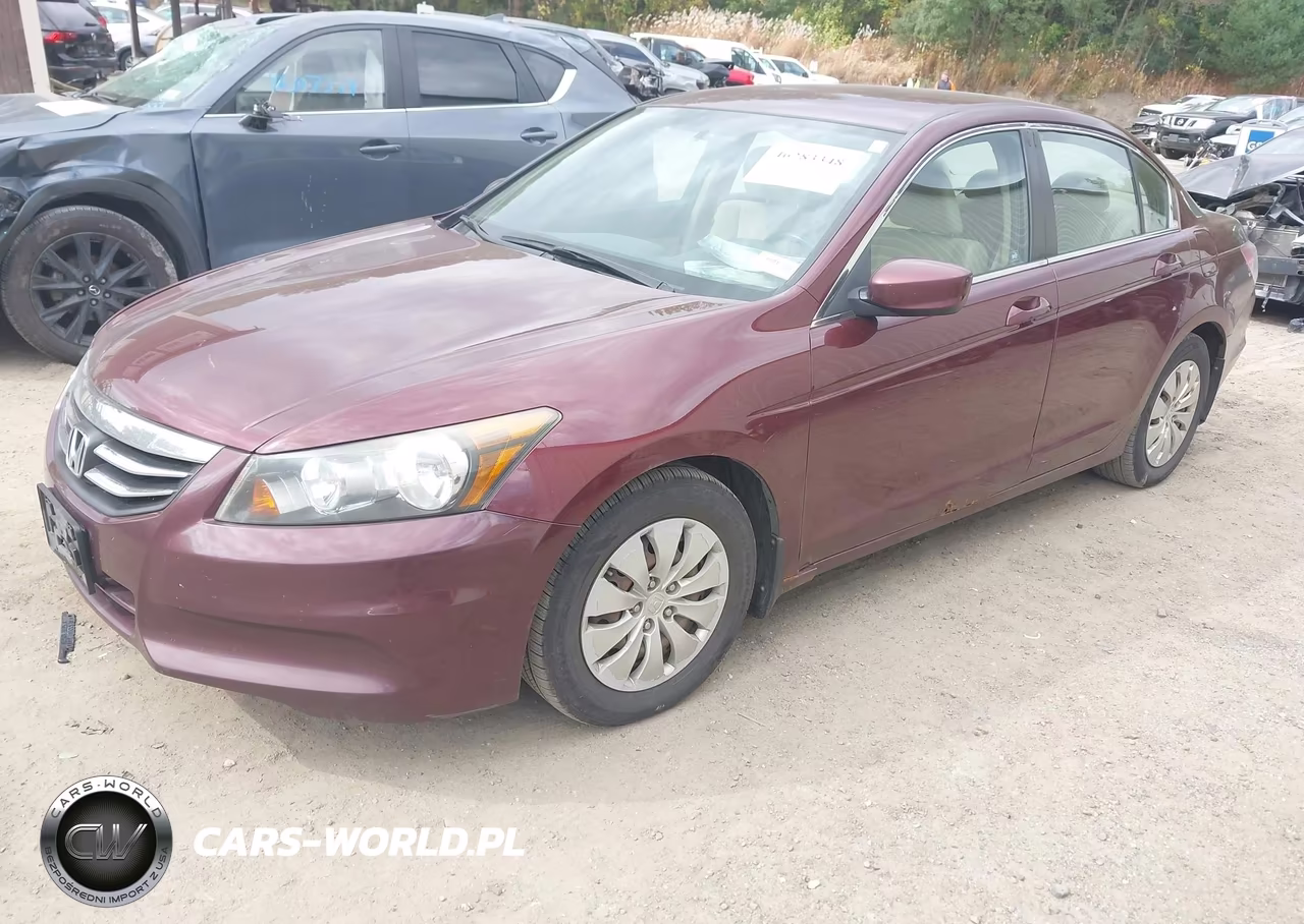 2012 Honda Accord 2.4 Lx VIN:1HGCP2E36CA165395 - 2