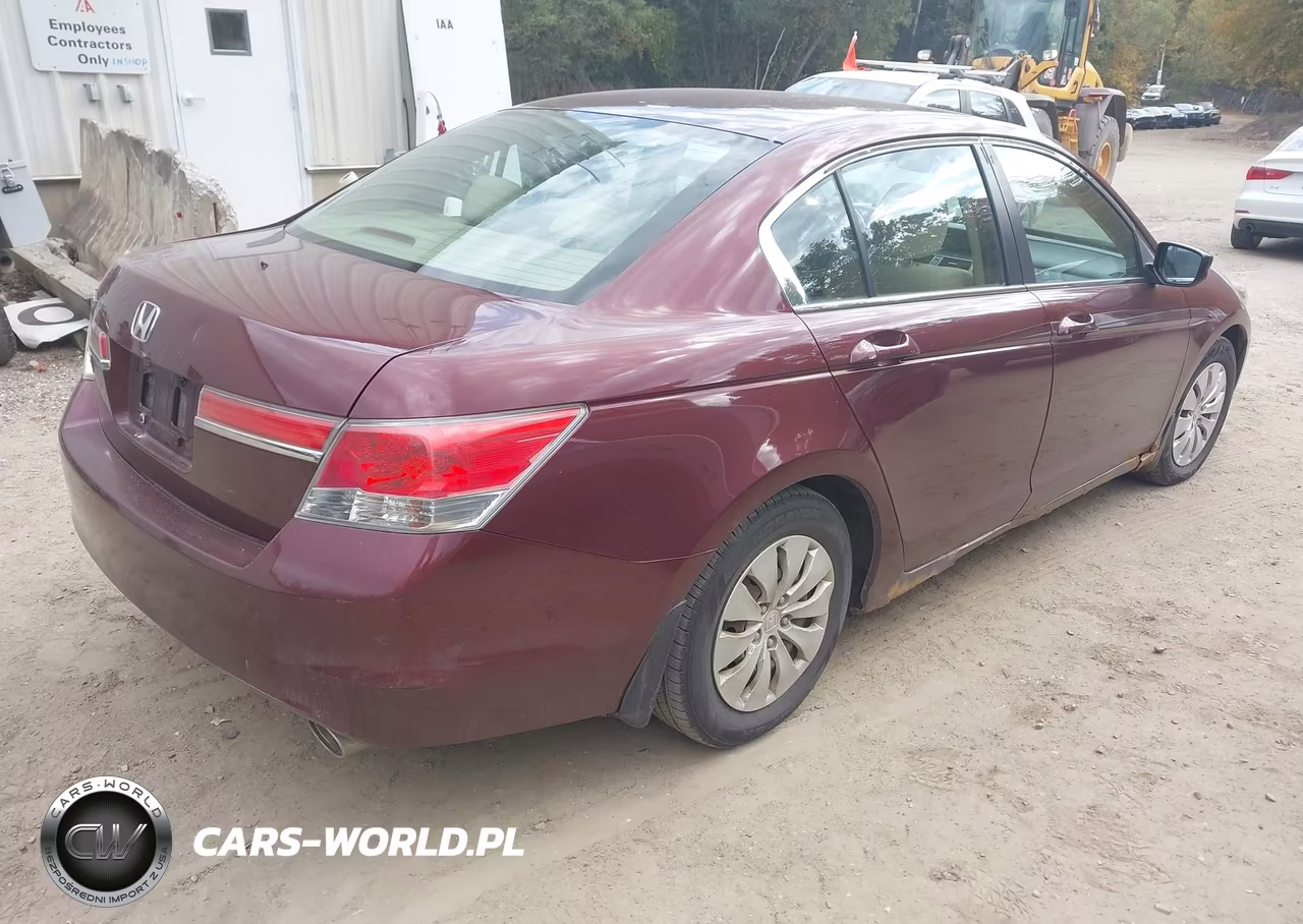2012 Honda Accord 2.4 Lx VIN:1HGCP2E36CA165395 - 4