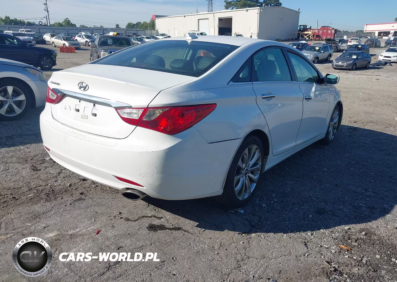 2012 Hyundai Sonata Se VIN:5NPEC4AC1CH480313 - 4
