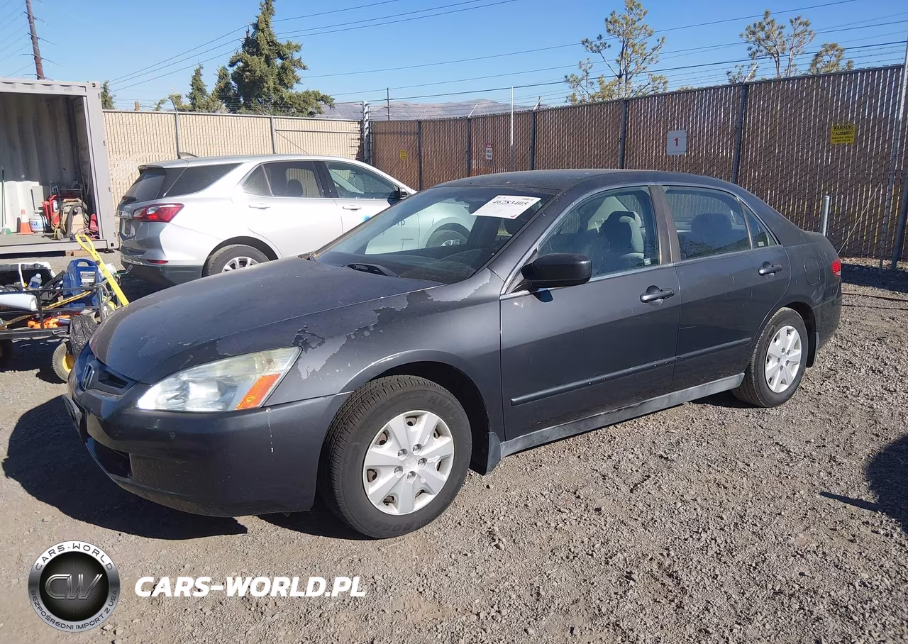 2004 Honda Accord 2.4 Lx VIN:1HGCM56374A123652 - 2