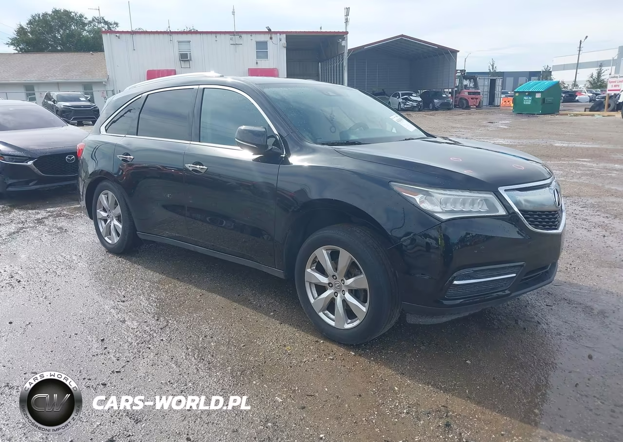 2016 Acura Mdx Advance Entertainment Packages-Advance Package