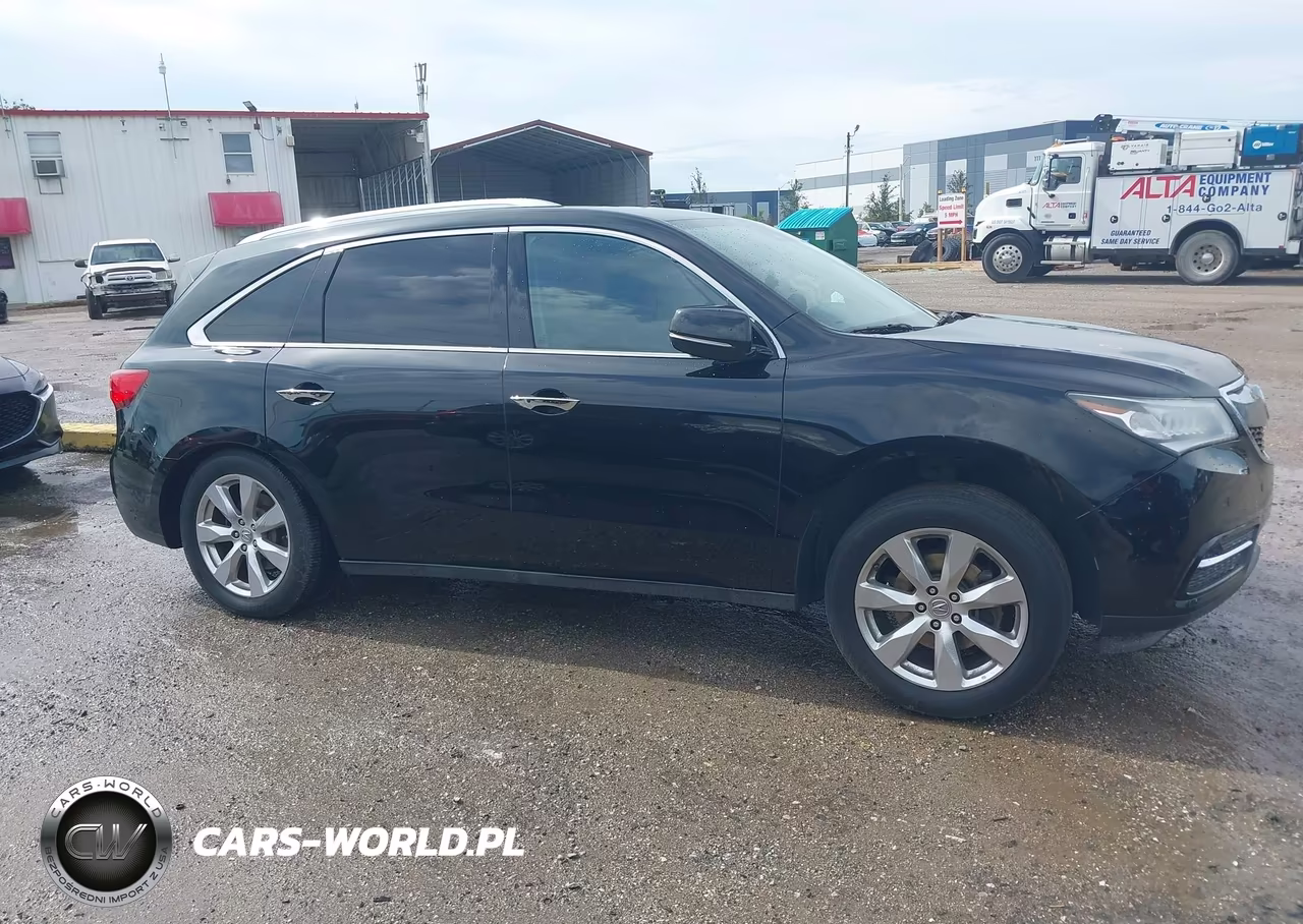 2016 Acura Mdx Advance Entertainment Packages-Advance Package VIN:5FRYD4H99GB042713 - 14