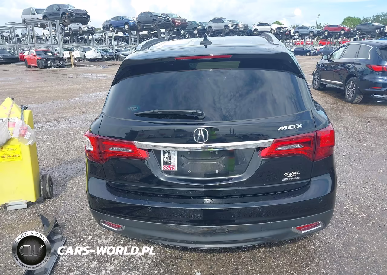 2016 Acura Mdx Advance Entertainment Packages-Advance Package VIN:5FRYD4H99GB042713 - 17