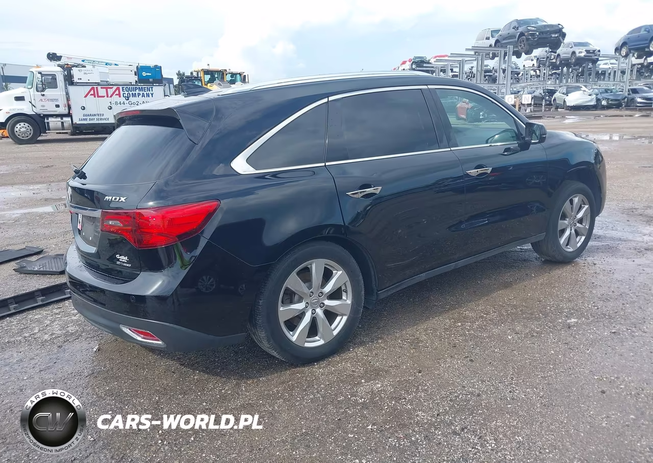2016 Acura Mdx Advance Entertainment Packages-Advance Package VIN:5FRYD4H99GB042713 - 4